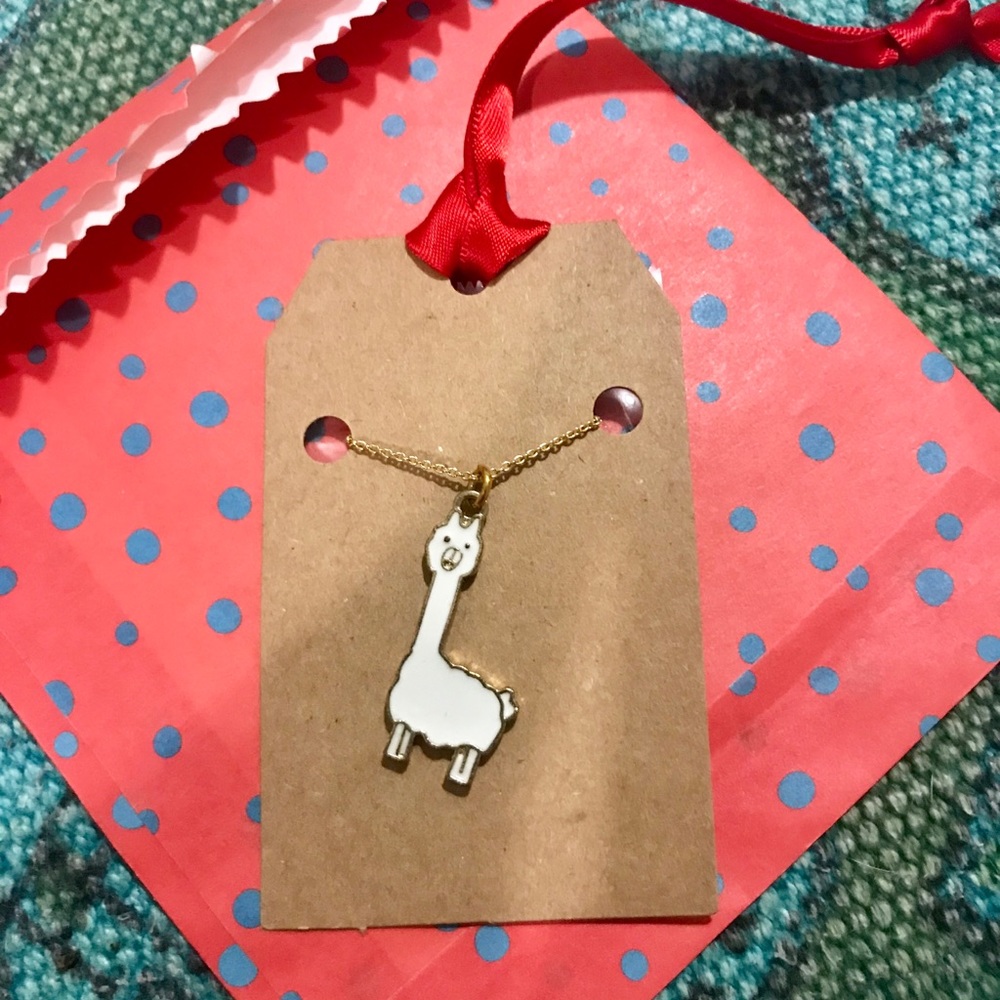 Lama gold chain necklace